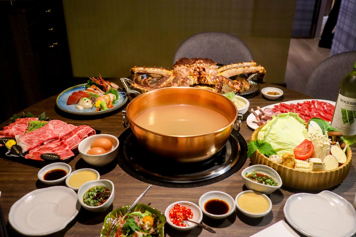 【台北大安區美食】望享涮涮屋│獨創！活帝王北海鱈場蟹 九種吃
