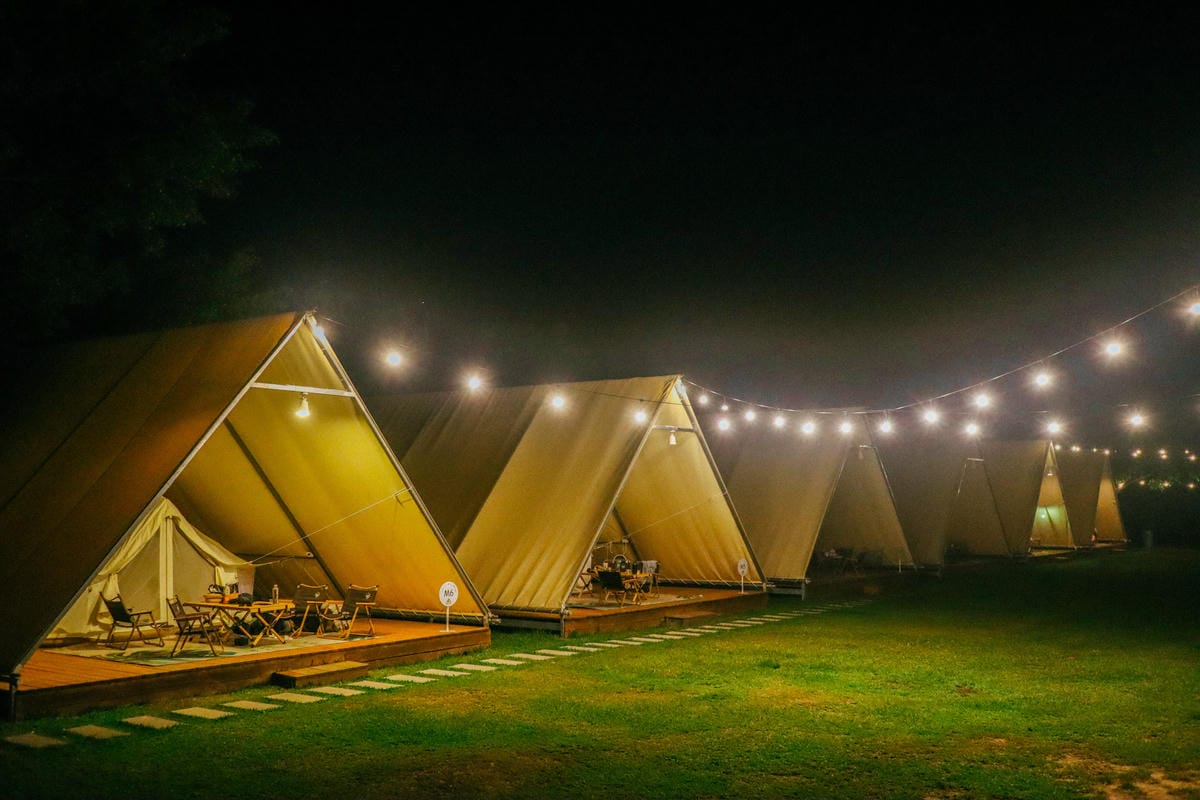 【高雄露營區推薦】露悠悠Glamping│一卡皮箱就入住 免