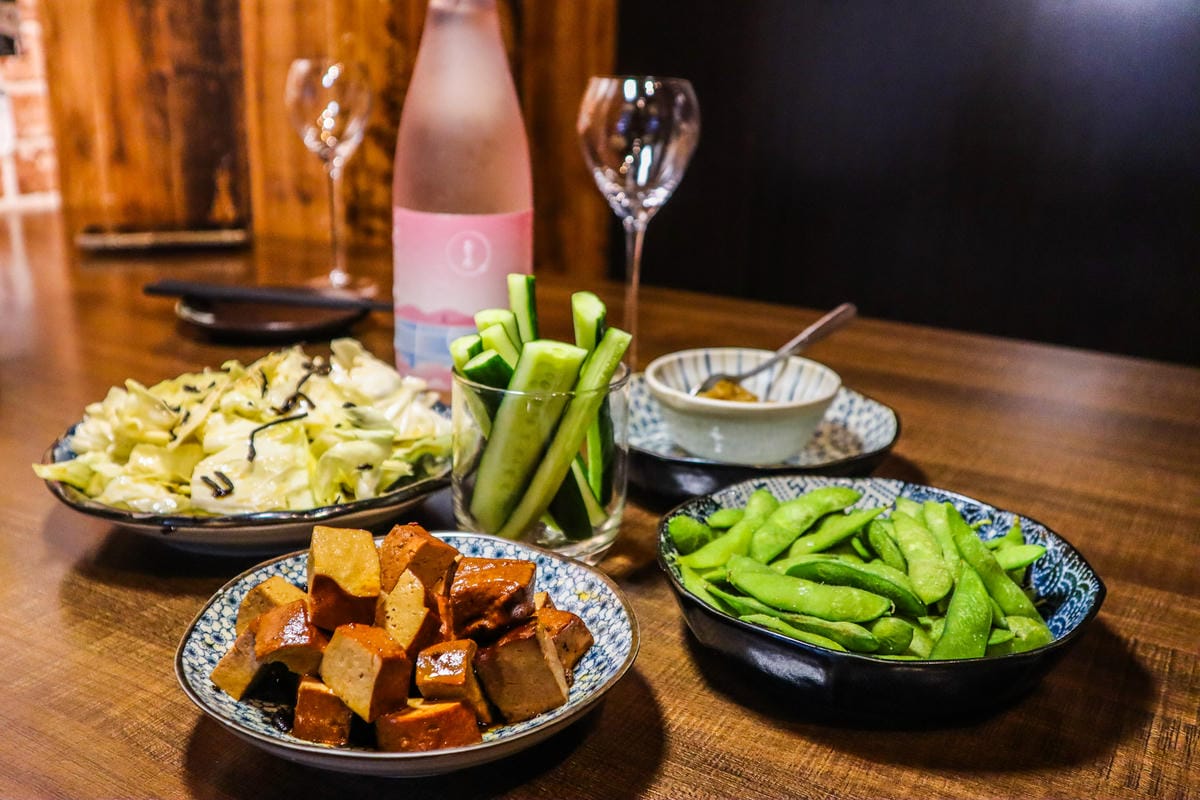 【新北永和區美食】四貝串燒居酒屋│日本酒清酒與串燒的浪漫邂逅