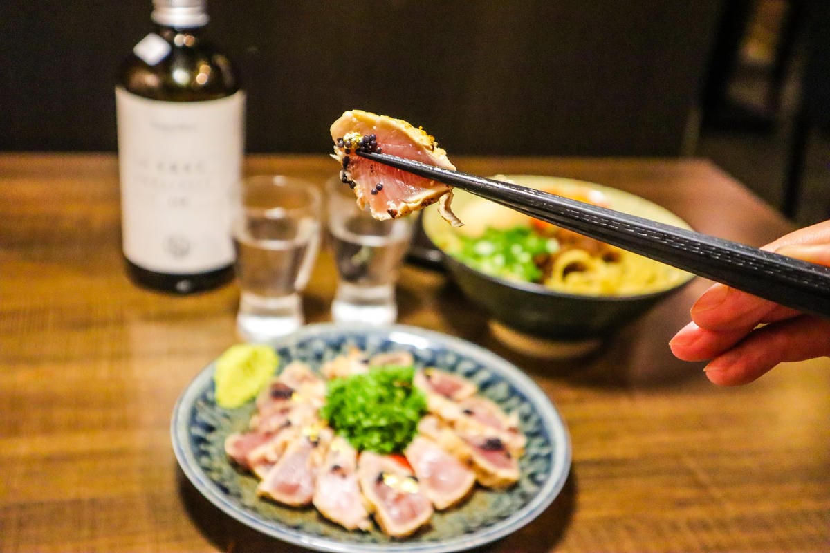 【新北永和區美食】四貝串燒居酒屋│日本酒清酒與串燒的浪漫邂逅