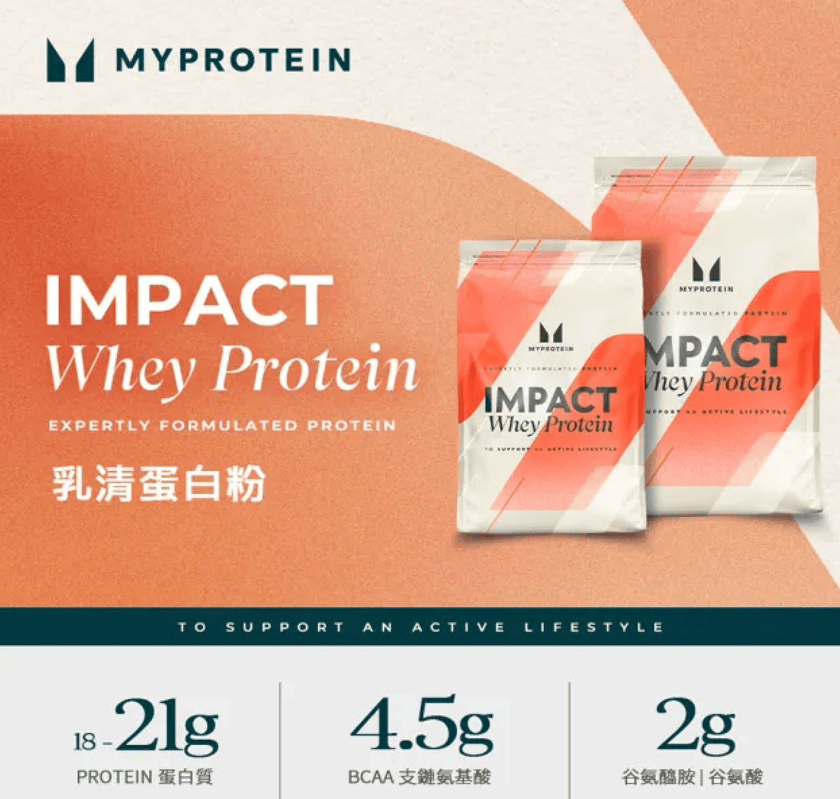 【Myprotein優惠4折】Myprotein折扣碼 : 